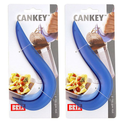 Brix Cankey Pull Ring Can Opener Frost Blue | Set of 2