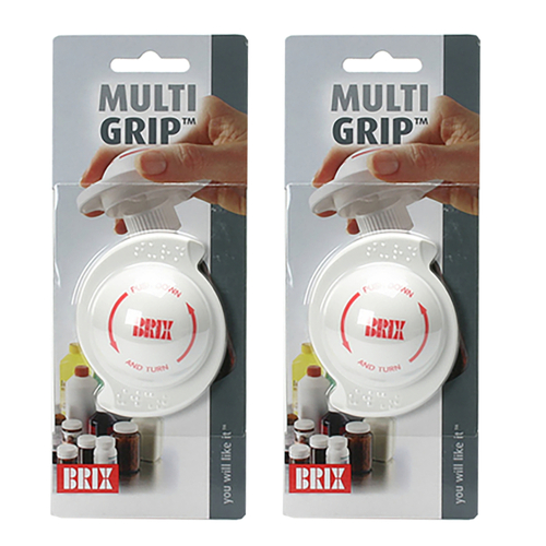 Brix Multigrip Safety Cap Bottle Opener | Set of 2