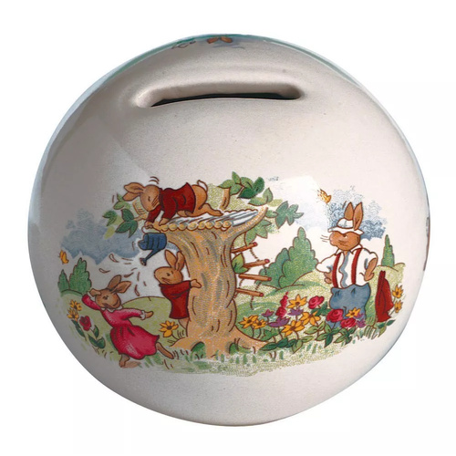 Royal Doulton Bunnykins Money Ball Bank