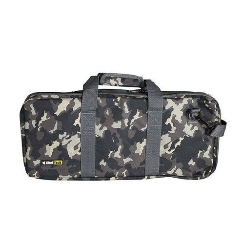 NEW CHEFTECH CHEF KNIFE ROLL BAG FITS 18 PIECES WITH HANDLES | CAMO